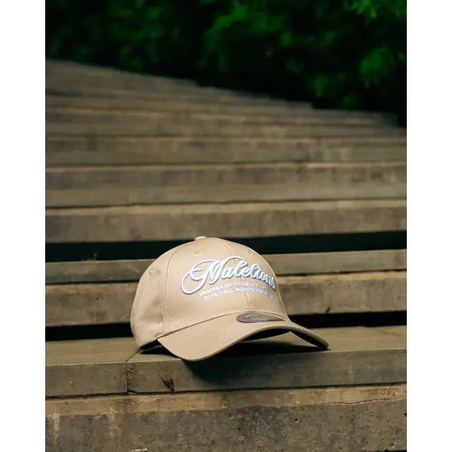 Malelions Malelions Men Members Cap Taupe/White