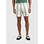 PurePath (by PureWhite) PurePath 25010518 Cuban Striped Shorts Off White - Regular Fit