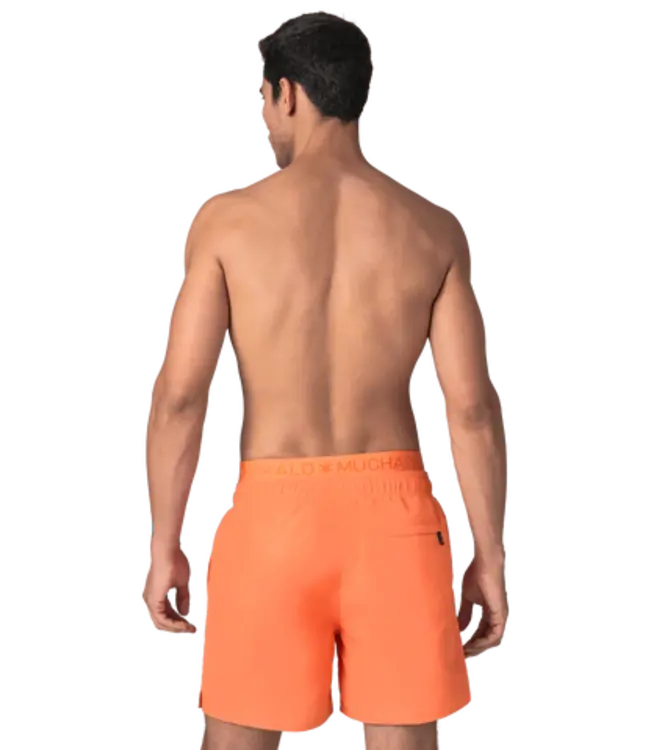 Muchachomalo Muchachomalo SOLID2062-50 Swimshort Effen Orange