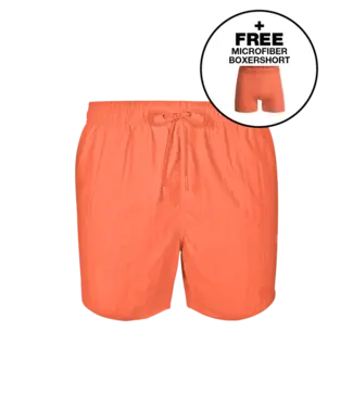 Muchachomalo Muchachomalo Swimshort Effen Orange