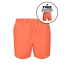 Muchachomalo Muchachomalo SOLID2062-50 Swimshort Effen Orange