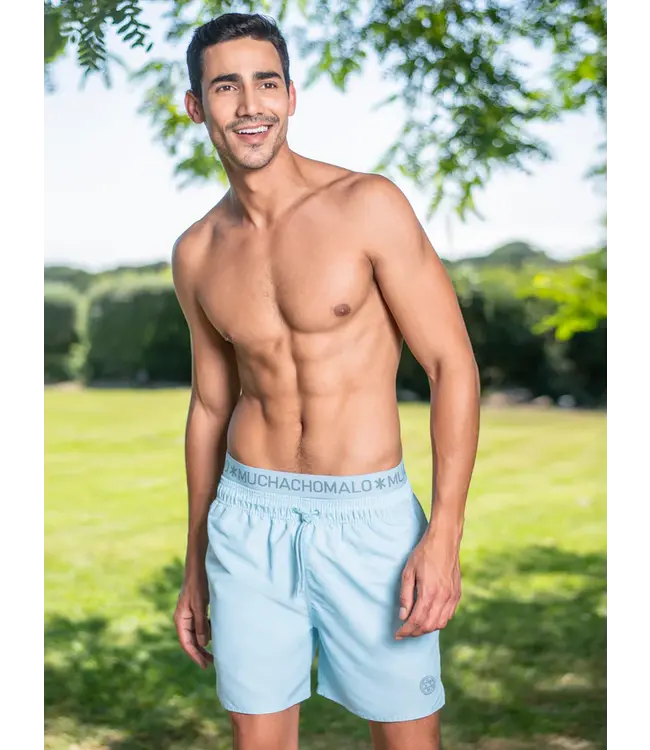 Muchachomalo Muchachomalo WATRC2062-19 Swimshort Printed Blue