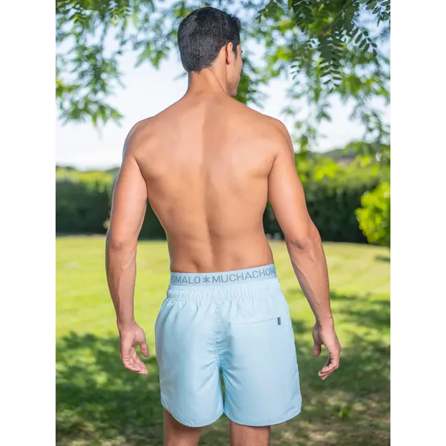 Muchachomalo Muchachomalo WATRC2062-19 Swimshort Printed Blue