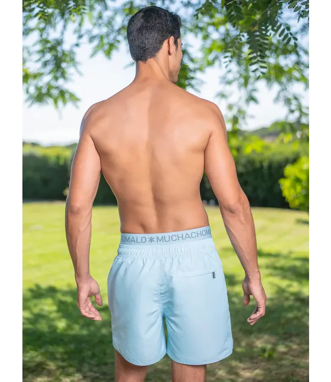 Muchachomalo Muchachomalo WATRC2062-19 Swimshort Printed Blue