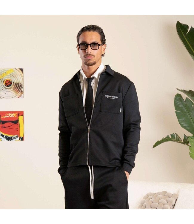 Quotrell Quotrell Lagos Overshirt Black