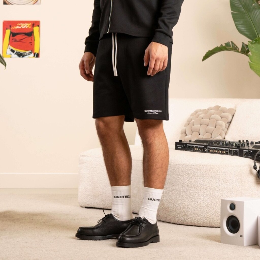 Quotrell Quotrell Lagos Shorts Black