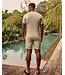 Malelions Malelions Men Venetian T-Shirt 2.0 Pale Aqua - Slim Fit