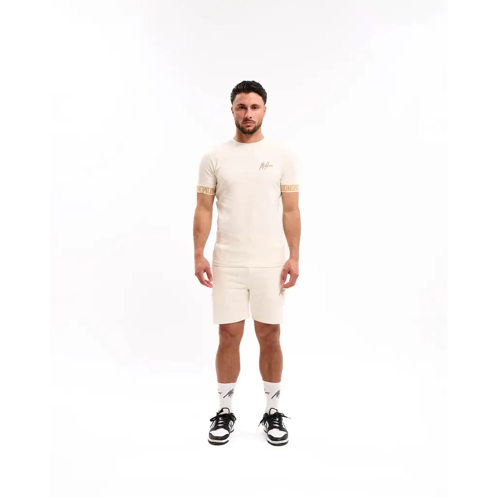 Malelions Malelions Men Venetian T-Shirt Off-White