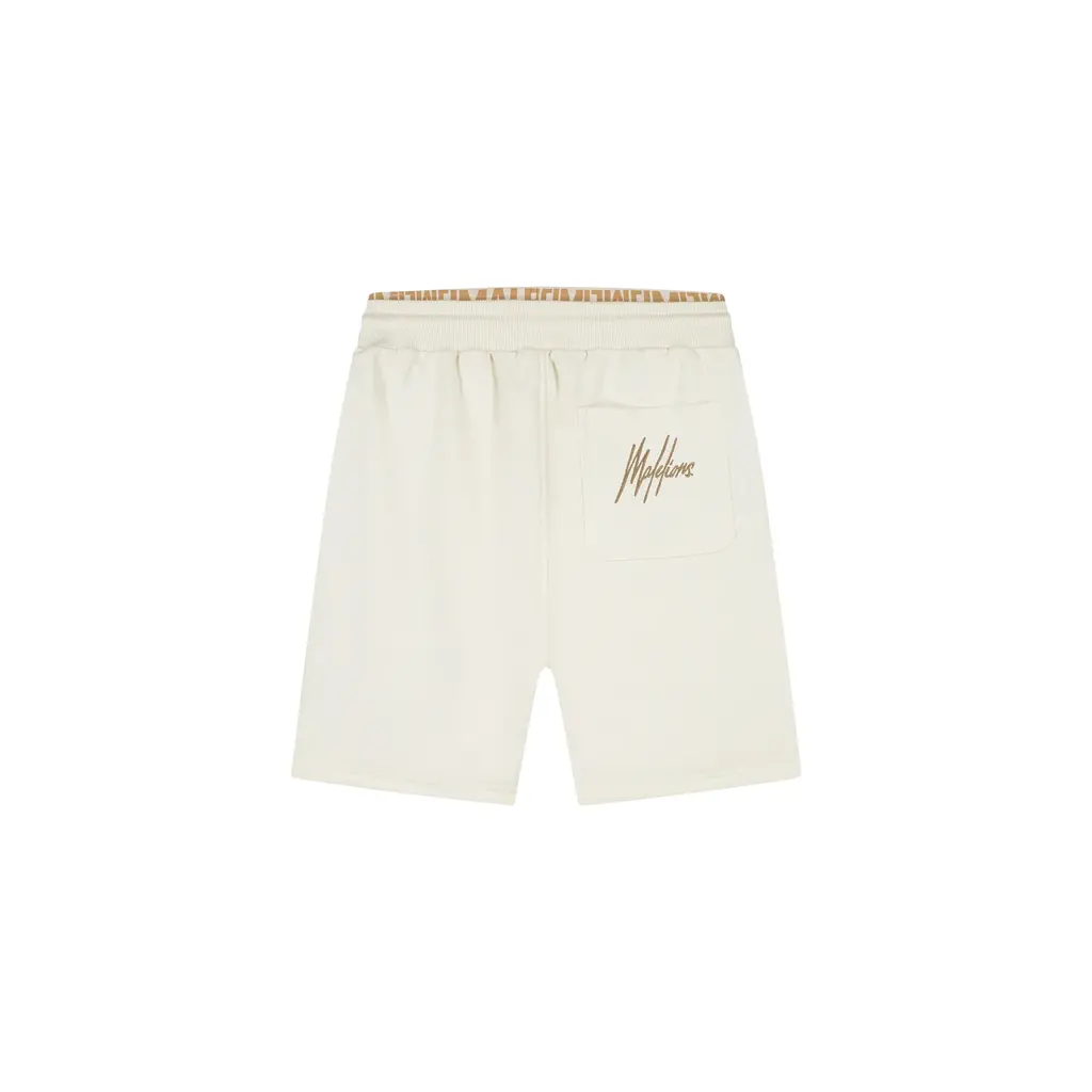 Malelions Malelions Men Venetian Shorts Off-White