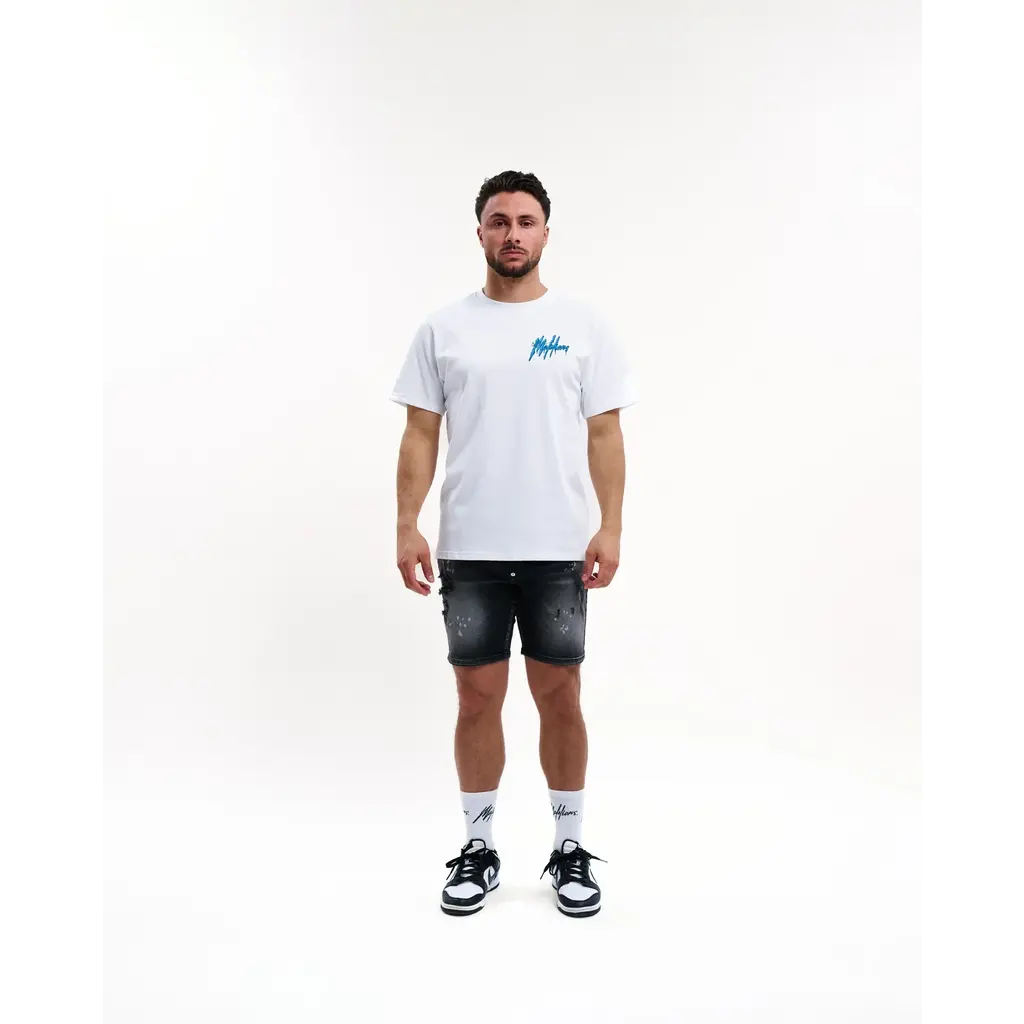 Malelions Malelions Men Signature Drip T-Shirt White