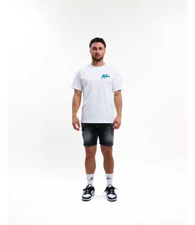 Malelions Malelions Men Signature Drip T-Shirt White