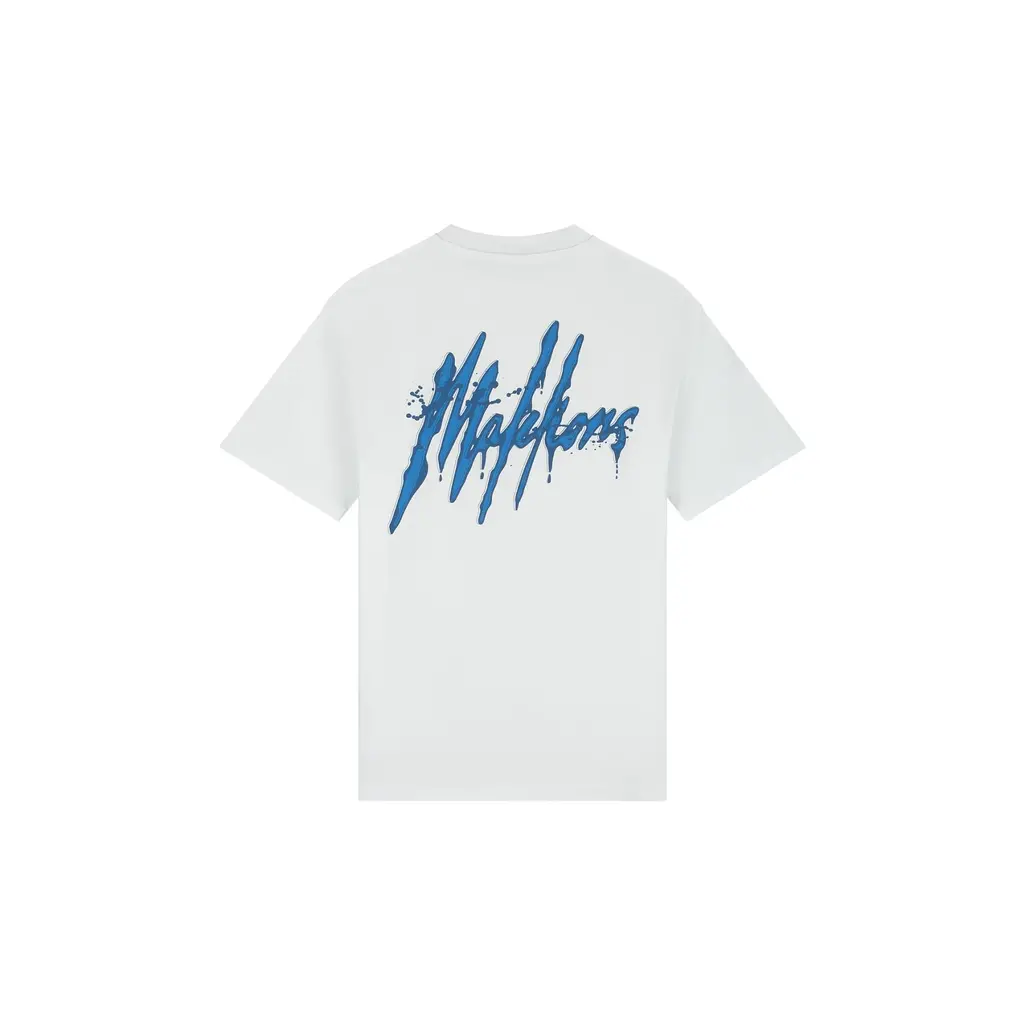 Malelions Malelions Men Signature Drip T-Shirt White