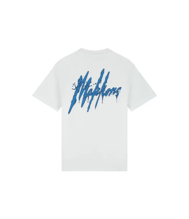 Malelions Malelions Men Signature Drip T-Shirt White