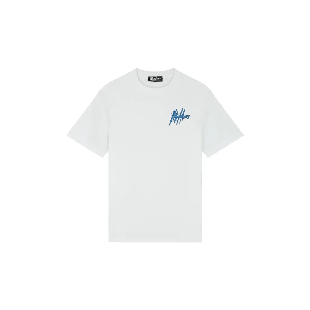 Malelions Malelions Men Signature Drip T-Shirt White
