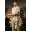 Malelions Malelions Men Striped Signature T-Shirt Beige