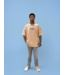 Outlet Make Money Not Friends Beige - Oversized Fit