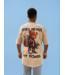 Outlet Make Money Not Friends Beige - Oversized Fit