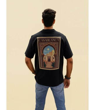 Outlet Casa Blanca T-Shirt Black - Regular Fit