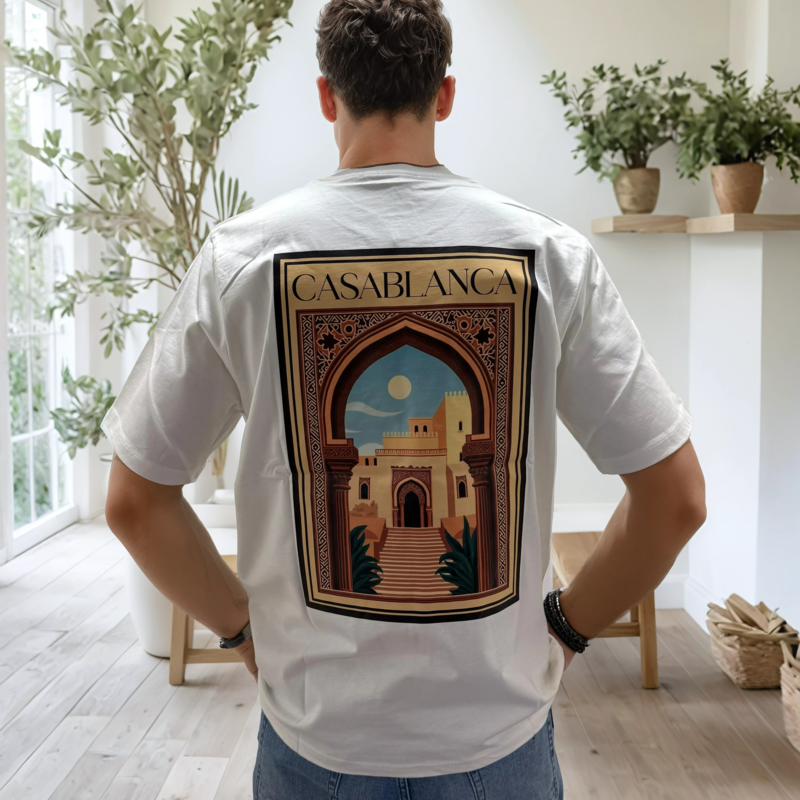Outlet Casa Blanca T-Shirt White - Regular Fit