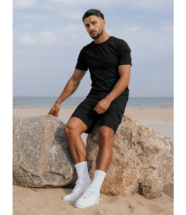 AB Lifestyle AB Lifestyle Cargo Short Jet Black