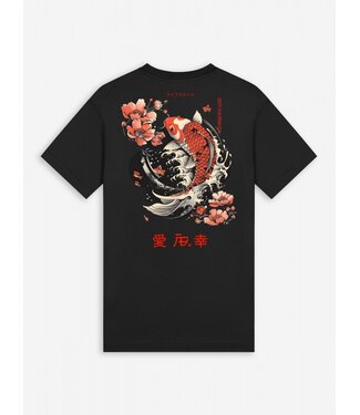 AB Lifestyle AB Lifestyle Ink Tee Koi Jet Black - Regular Fit