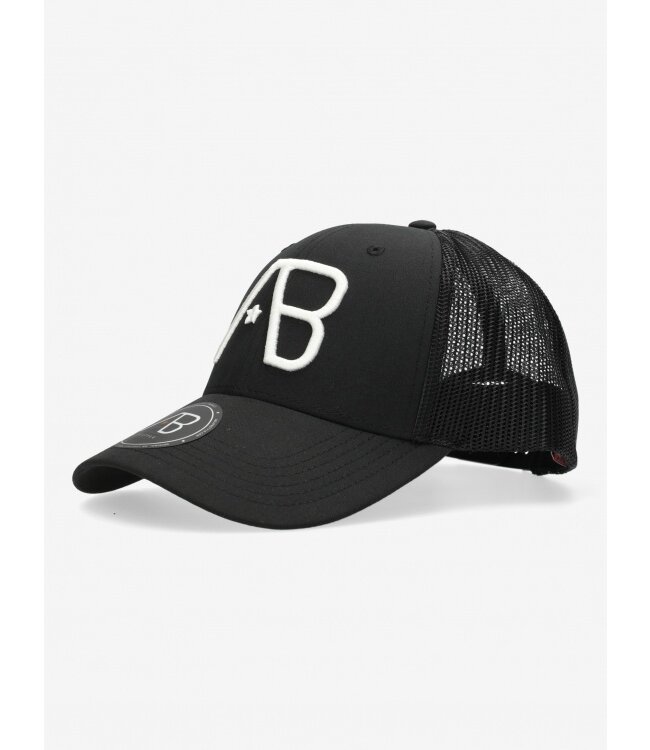 AB Lifestyle AB Lifestyle Retro Trucker Cap Jet Black/White Swan