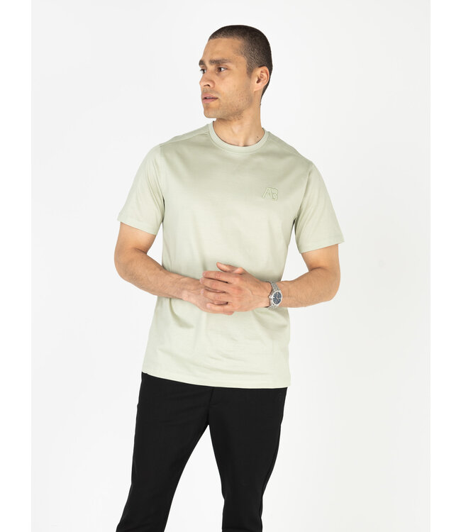 AB Lifestyle AB Lifestyle Premium Interlock Tee Desert Sage - Slim Fit
