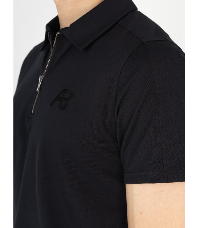 AB Lifestyle AB Lifestyle Prime Polo Jet Black - Slim Fit