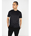 AB Lifestyle AB Lifestyle Premium Interlock Tee Jet Black - Slim Fit