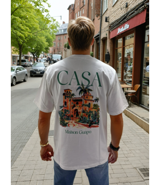 Outlet Casa Maison Guapo T-Shirt White - Regular Fit