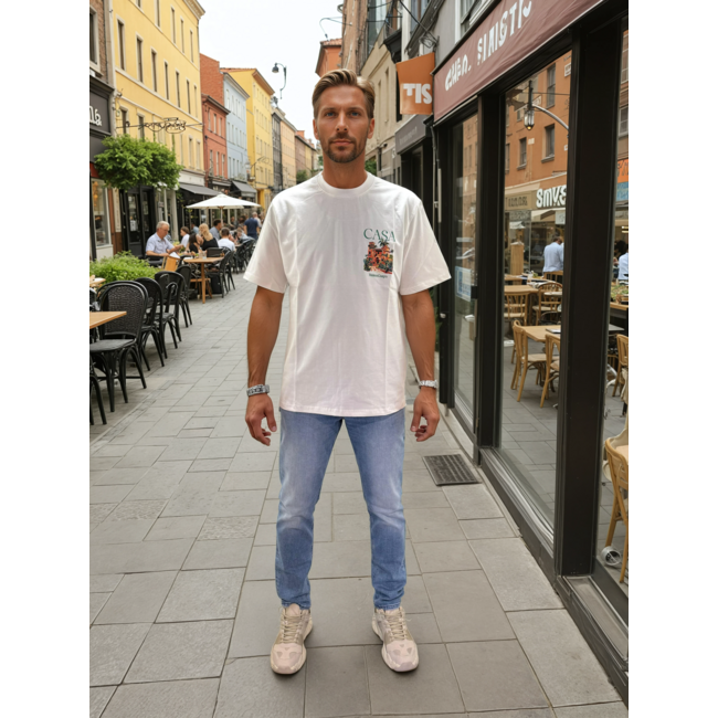 Outlet Casa Maison Guapo T-Shirt White - Regular Fit