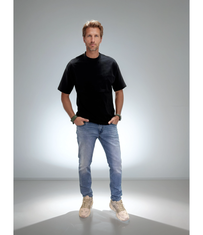 Outlet Donald Duck Nothing But Money T-Shirt Black - Regular Fit