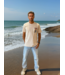 Outlet Icon2 Money Bear T-Shirt Ecru - Regular Fit