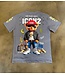 Outlet Icon2 Money Bear T-Shirt Grey - Regular Fit