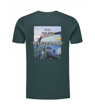 PurePath (by PureWhite) PurePath Wasteland Studios T-Shirt Dark Green - Regular Fit