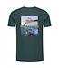 PurePath (by PureWhite) PurePath Wasteland Studios T-Shirt Dark Green - Regular Fit
