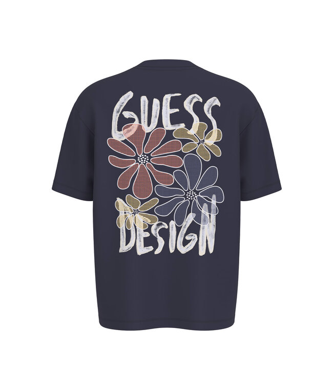Guess Guess M5YI20K8FQ4-G7V2 SS CN FLOWER TEE