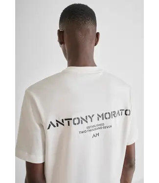 Antony Morato Antony Morato Established T-Shirt White - Relaxed Fit