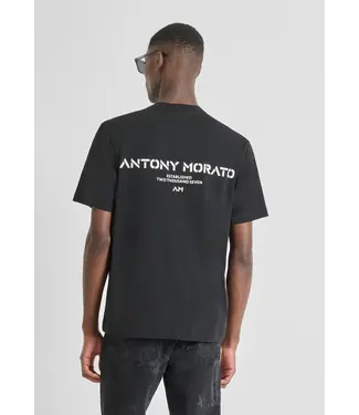 Antony Morato Antony Morato Established T-Shirt Black - Relaxed Fit