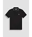 Antony Morato Antony Morato MMKS02481-FA100083 REGULAR FIT 100% COTTON PIQUE POLO SHIRT WITH CONTRASTING DETAILS AND LOGO PATCH Black - Regular Fit