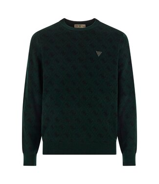 Guess Guess Jacquard Logo Sweater