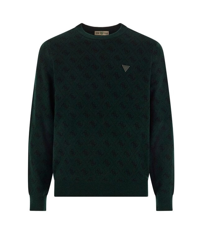 Guess Guess M5YR10Z3OE2-F8OJ Jacquard Logo Sweater