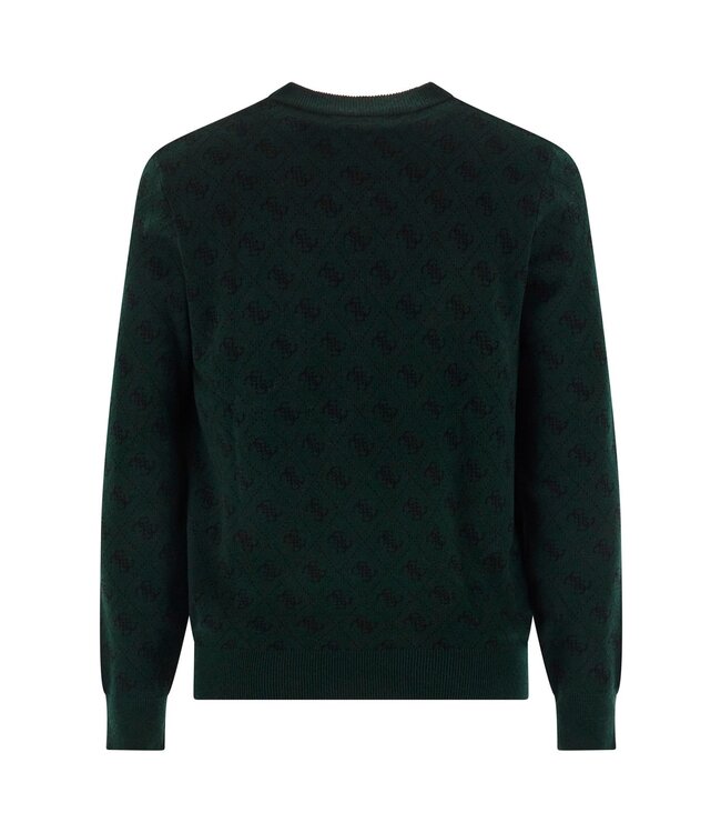 Guess Guess M5YR10Z3OE2-F8OJ Jacquard Logo Sweater
