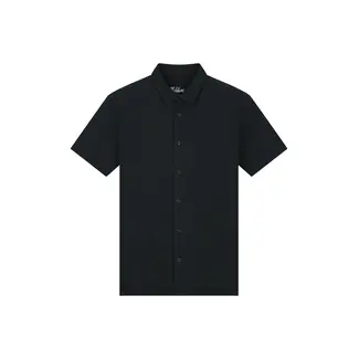 Malelions Malelions Men Short Sleeve Shirt Black - Slim Fit