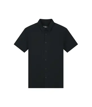 Malelions Malelions Men Short Sleeve Shirt Black - Slim Fit