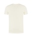 PurePath (by PureWhite) PurePath Chain Stitch T-Shirt Ecru - Regular Fit