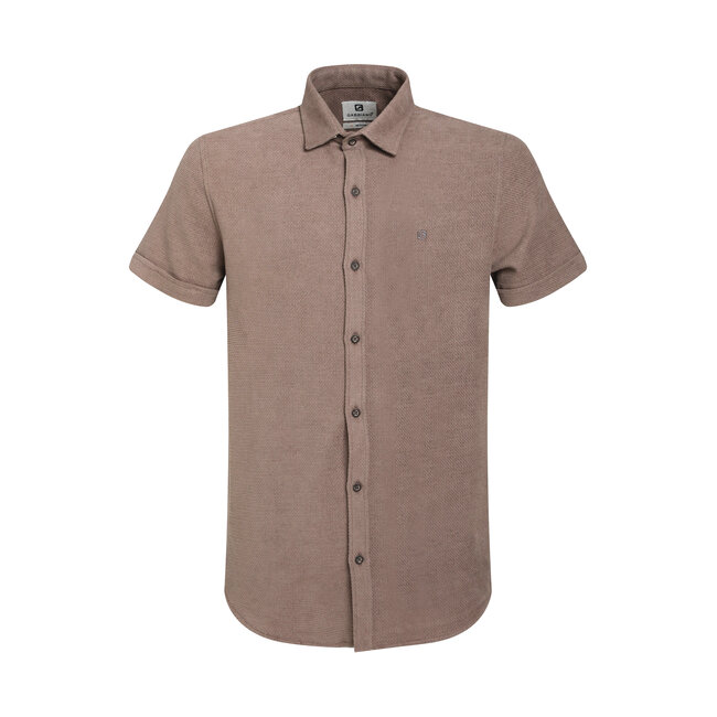 Gabbiano Gabbiano 335936 Blouse Short Sleeve Desert Taupe