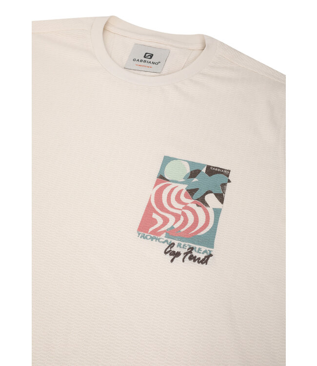 Gabbiano Gabbiano 155916 T-Shirt Sand - Regular Fit
