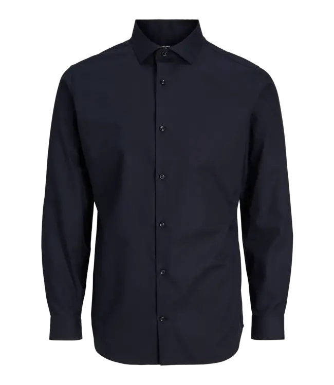 Jack & Jones Jack & Jones 12227385 JPRBLAPARKER SHIRT BLACK- Slim Fit