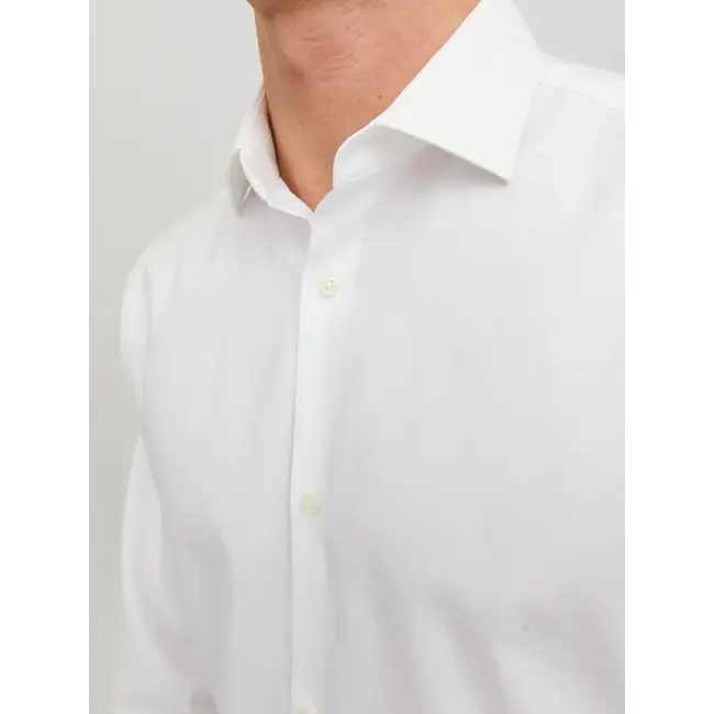 Jack & Jones Jack & Jones 12227385 JPRBLAPARKER Blouse White - Slim Fit